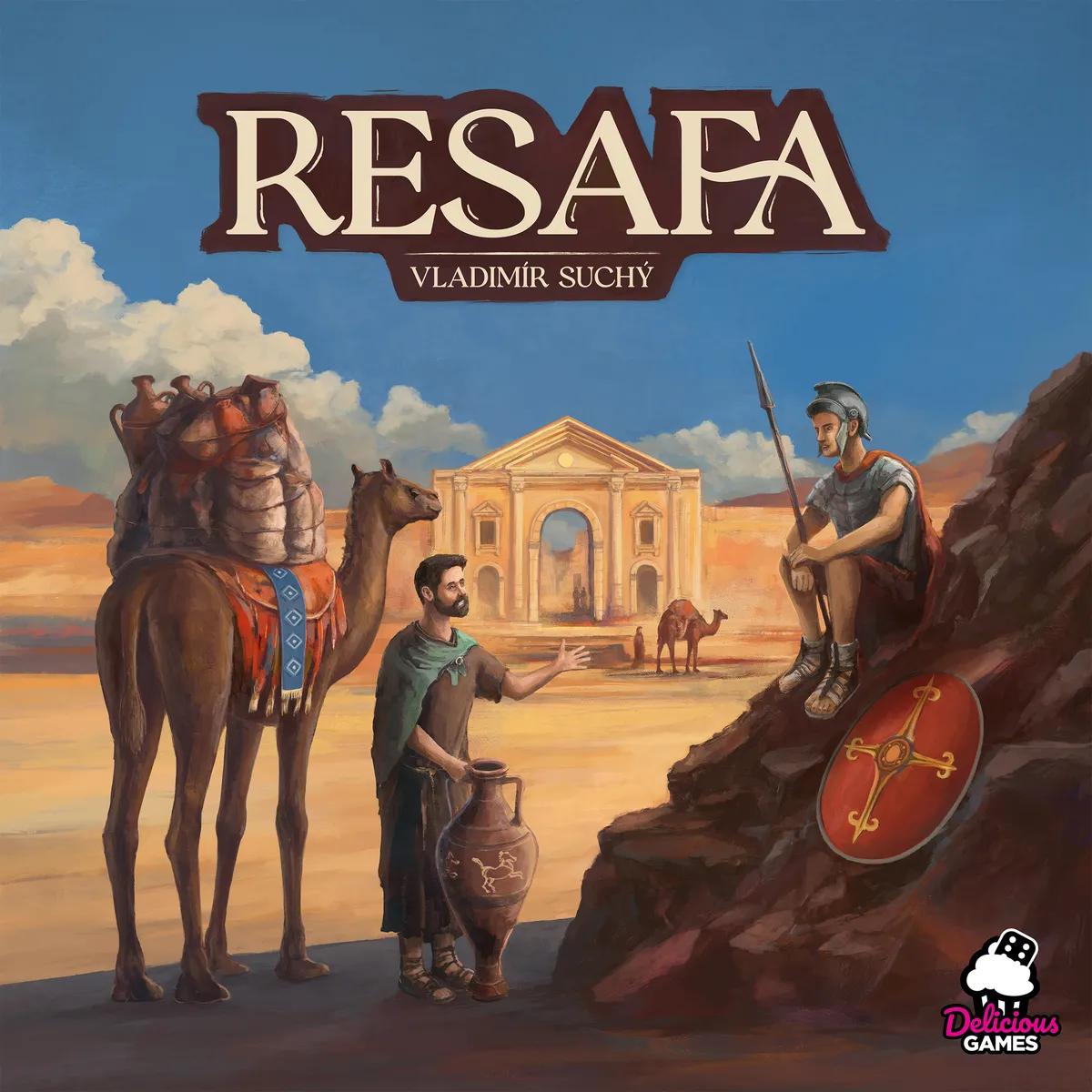 Resafa by Vladimir Suchy, English Board Game